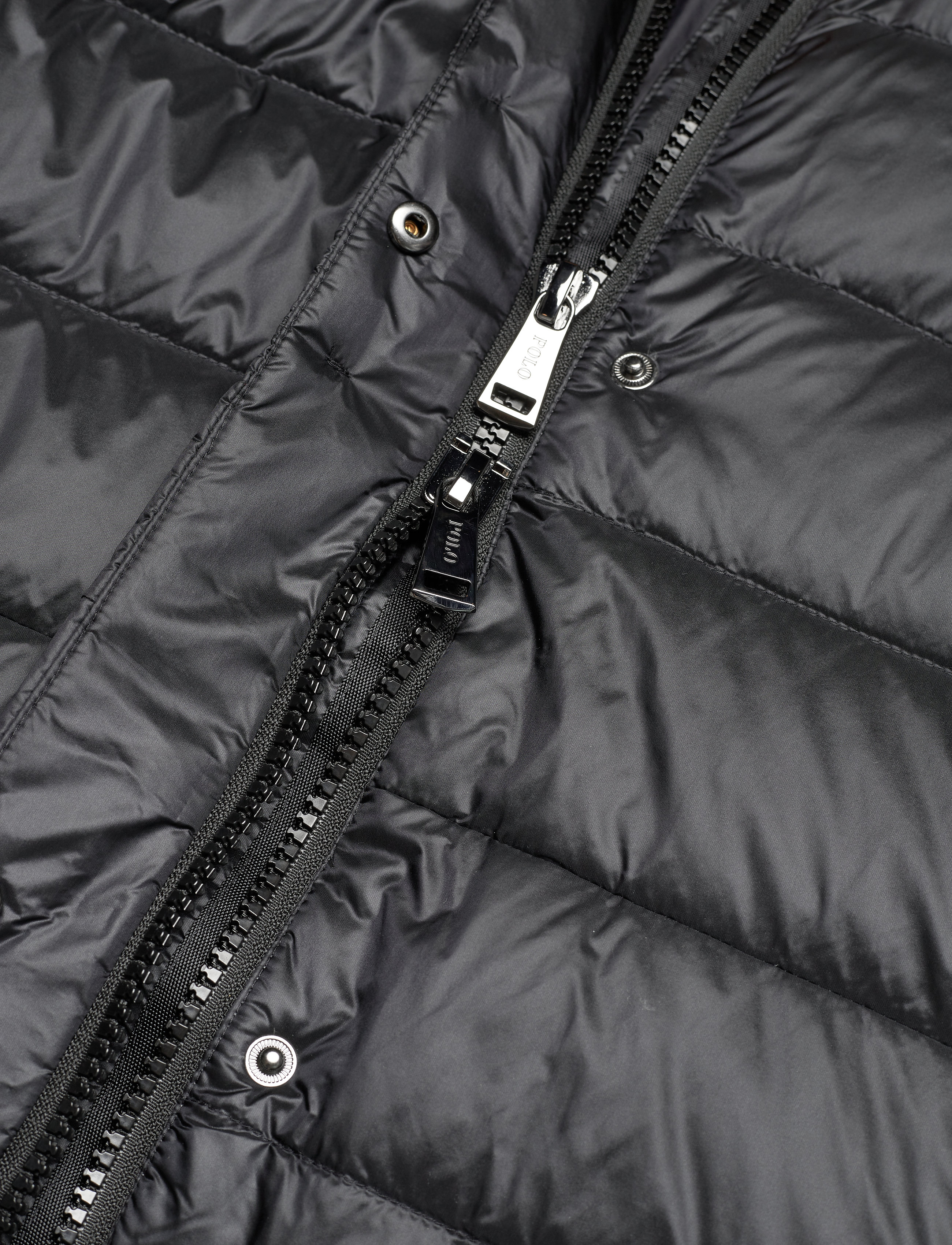 Polo Ralph Lauren - Water-Repellant Down Hooded Jacket - polo black - 3