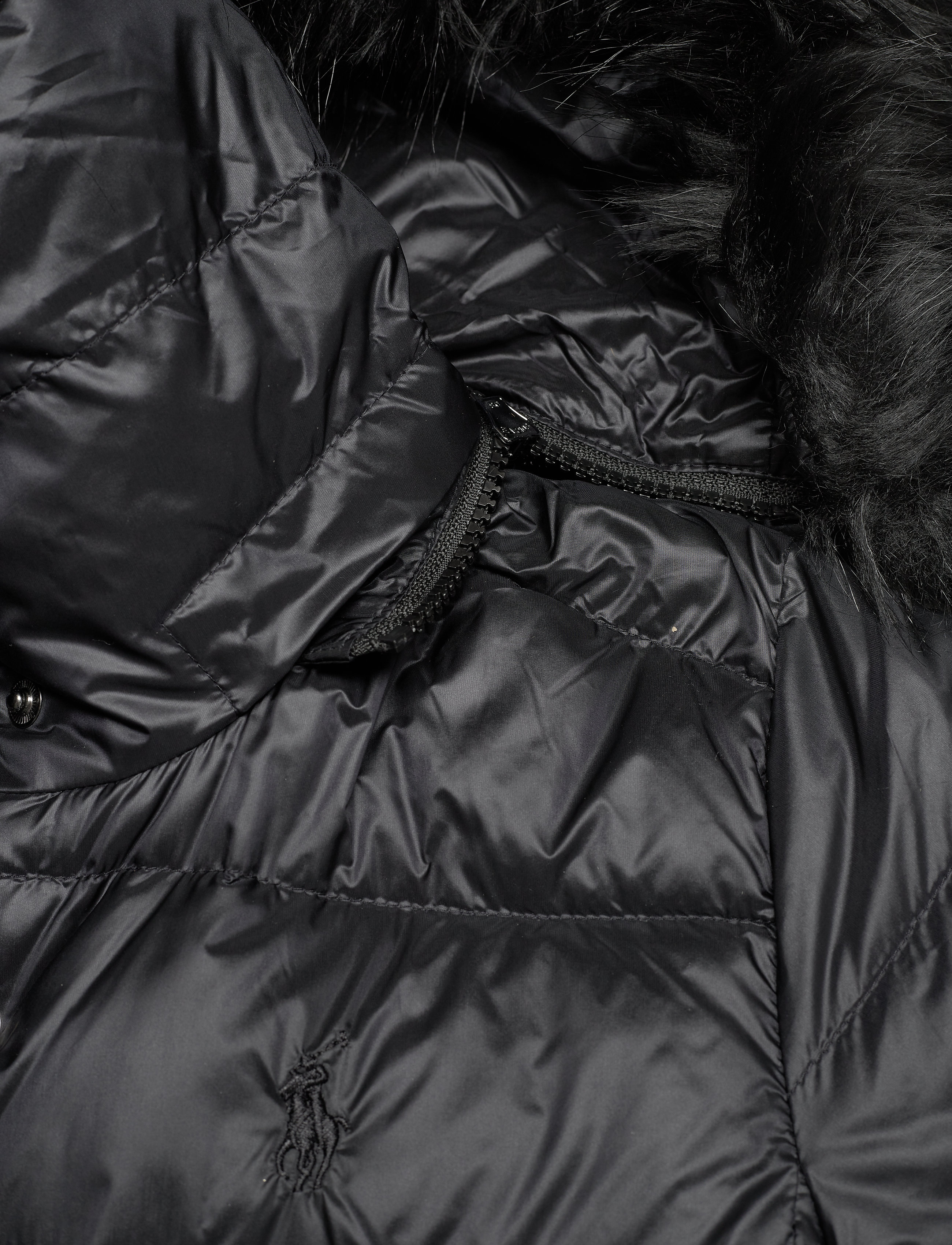 Polo Ralph Lauren - Water-Repellant Down Hooded Jacket - polo black - 4