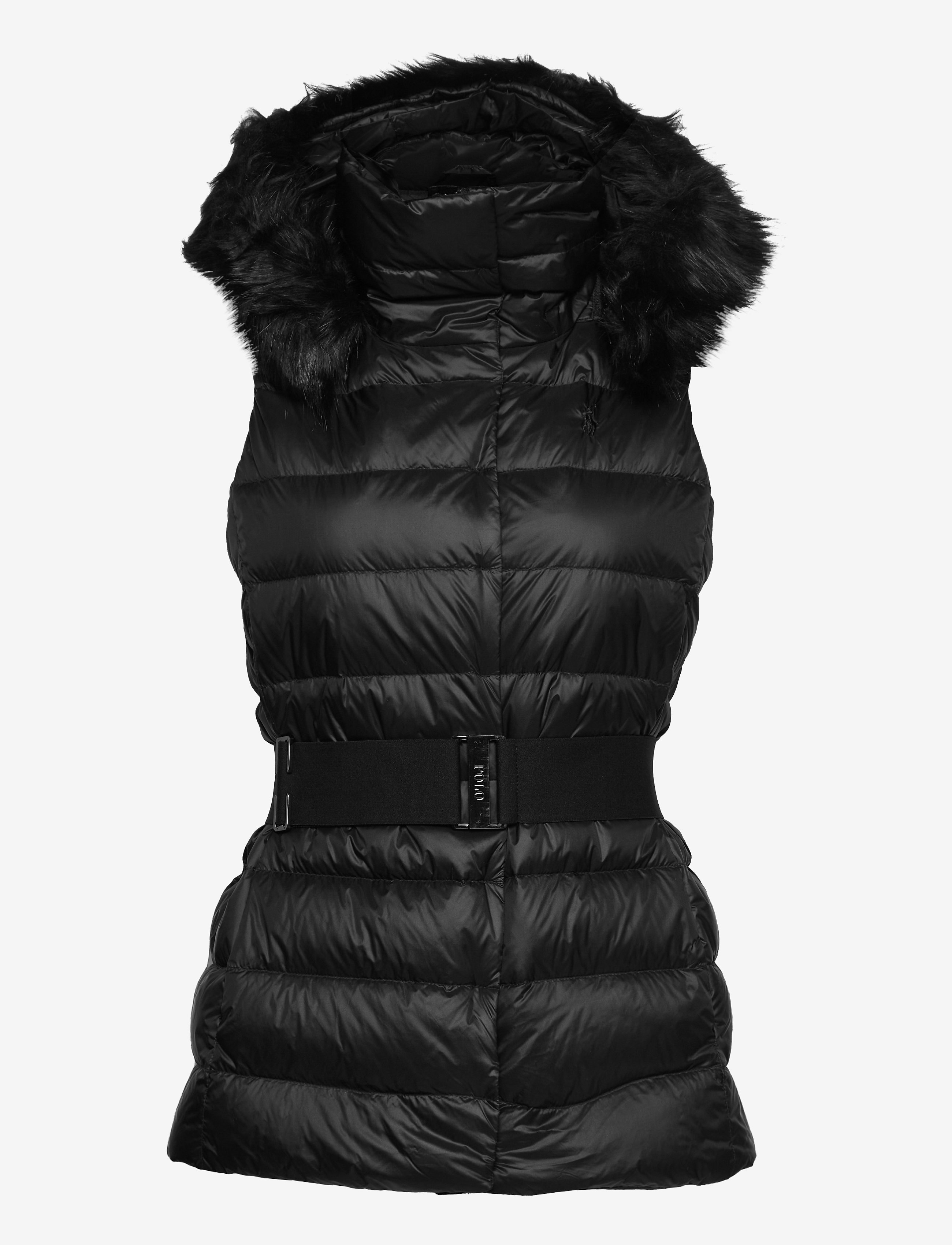Polo Ralph Lauren - Water-Resistant Down Hooded Vest - polo black - 0