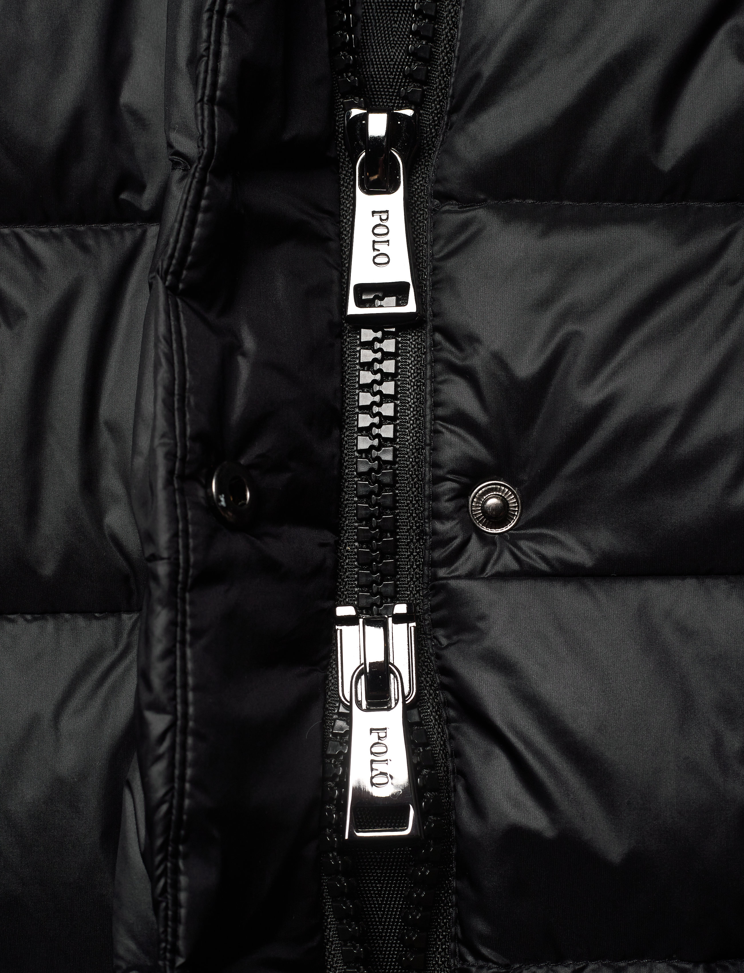 Polo Ralph Lauren - Water-Resistant Down Hooded Vest - polo black - 4