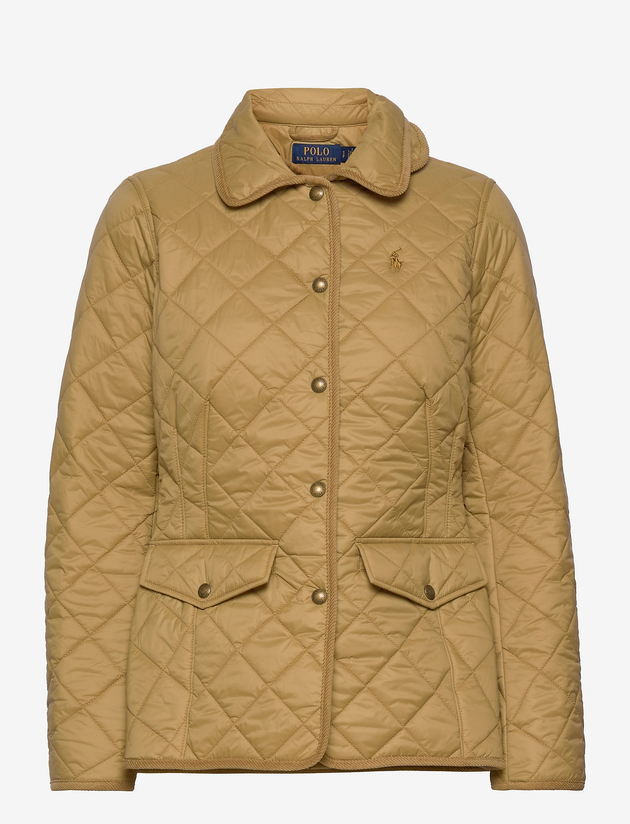 Polo Ralph Lauren - Water-Repellant Quilted Jacket - quilted jackets - desert tan - 0