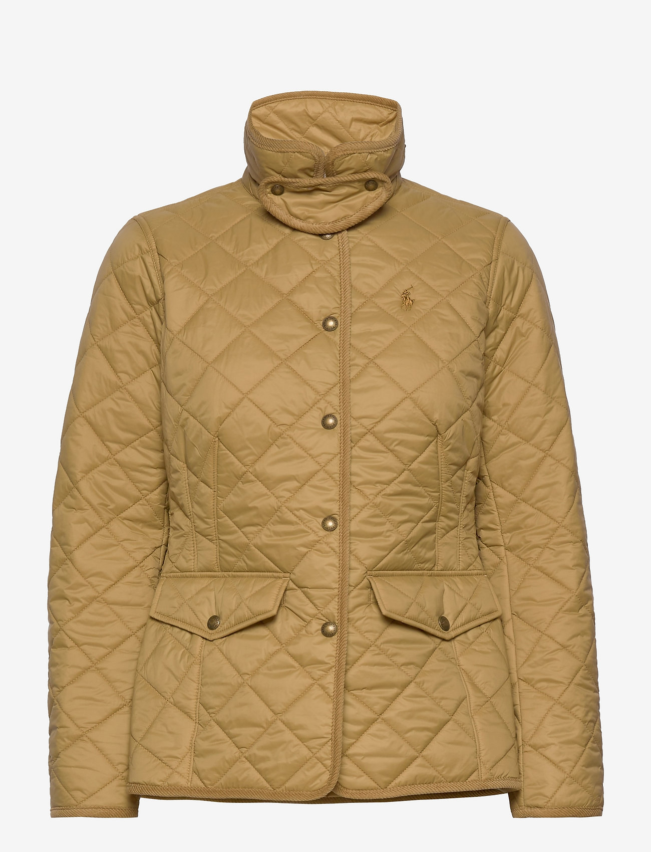 Polo Ralph Lauren - Water-Repellant Quilted Jacket - quilted jackets - desert tan - 1
