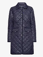 Quilted Coat - RL NAVY