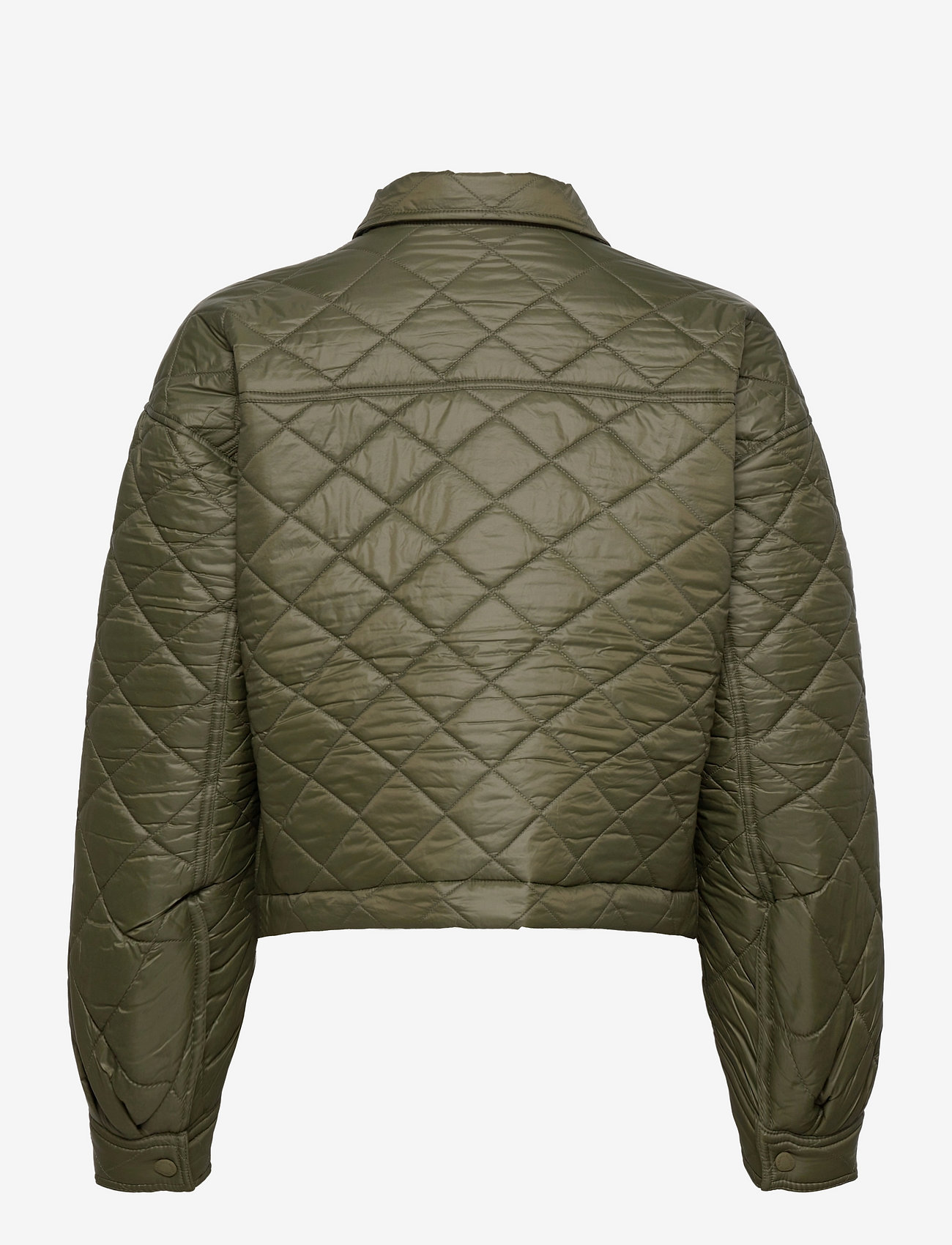 Polo Ralph Lauren - Water-Repellant Cropped Quilted Jacket - pavasarinės striukės - green - 1