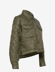 Polo Ralph Lauren - Water-Repellant Cropped Quilted Jacket - pavasarinės striukės - green - 3