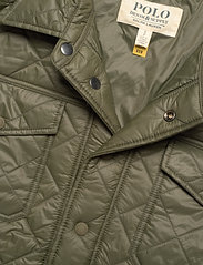 Polo Ralph Lauren - Water-Repellant Cropped Quilted Jacket - pavasara jakas - green - 4