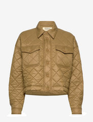 Water-Repellant Cropped Quilted Jacket - SANDSURF