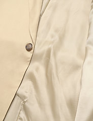 Polo Ralph Lauren - Belted Mulberry Silk-Wool Blazer - vakarėlių drabužiai išparduotuvių kainomis - tallow cream - 4