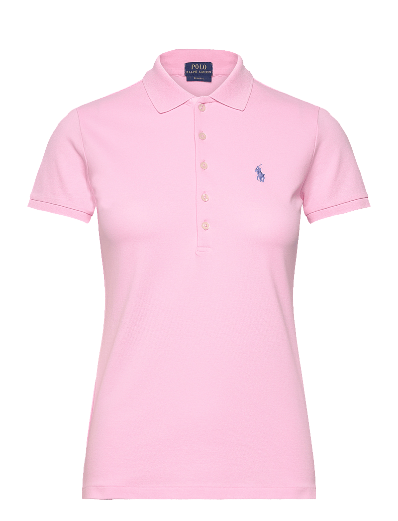 Polo Ralph Lauren - Slim Fit Stretch Polo Shirt - poloskjorter - carmel pink - 0