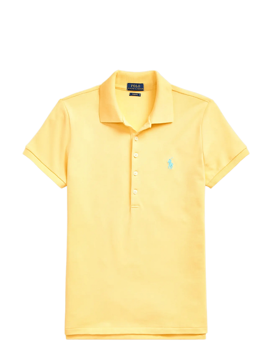 Polo Ralph Lauren - Slim Fit Stretch Polo Shirt - polos - corn yellow/c6103 - 1