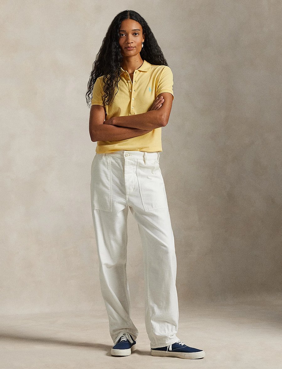 Polo Ralph Lauren - Slim Fit Stretch Polo Shirt - polos - corn yellow/c6103 - 4