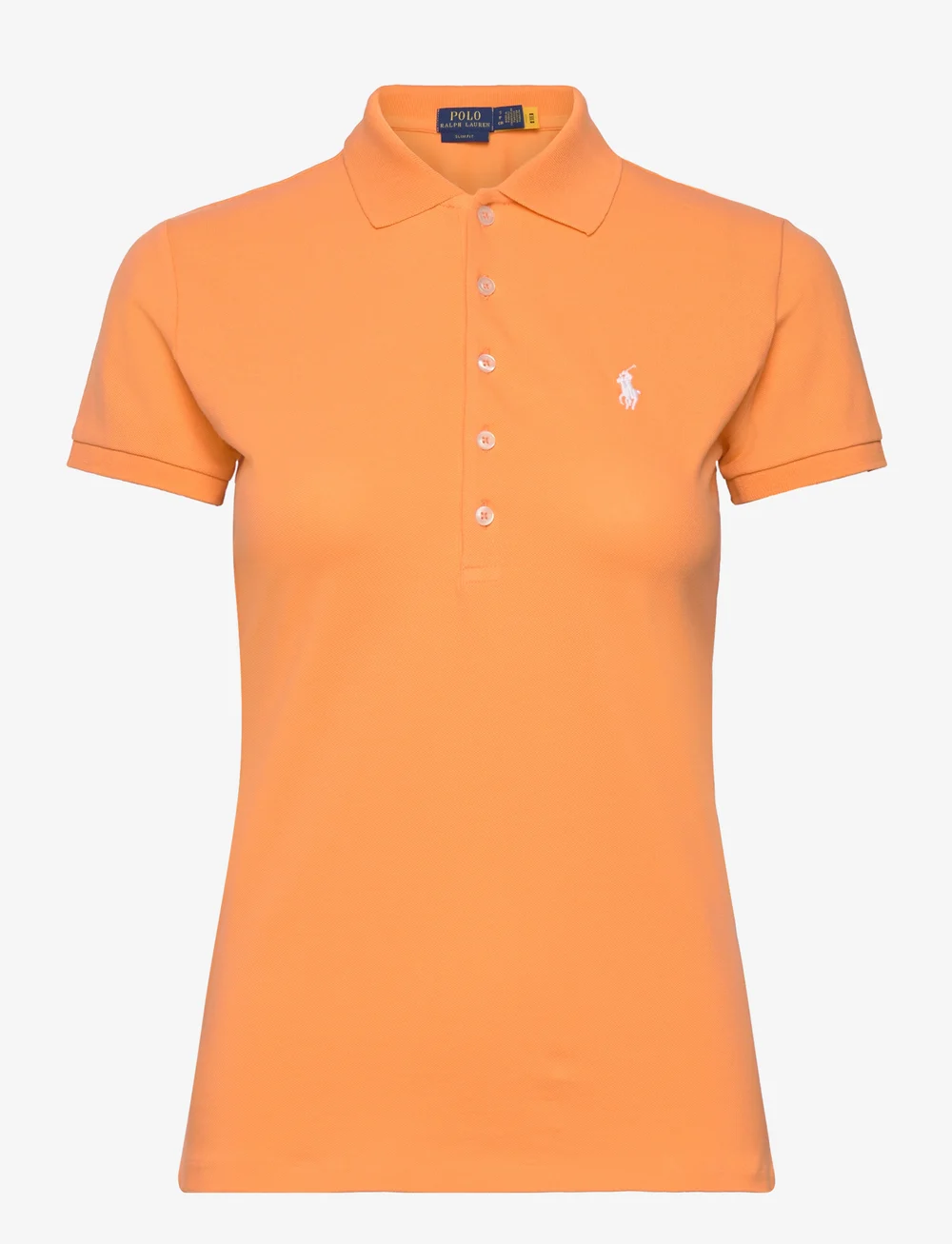 Polo Ralph Lauren - Slim Fit Stretch Polo Shirt - polo shirts - key west orange - 0