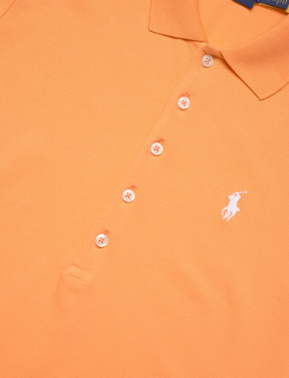 Polo Ralph Lauren - Slim Fit Stretch Polo Shirt - polo shirts - key west orange - 2
