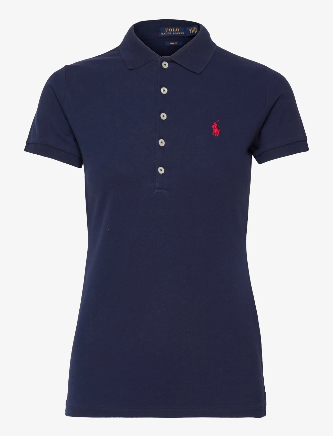 Polo Ralph Lauren - Slim Fit Stretch Polo Shirt - polo shirts - newport navy - 1
