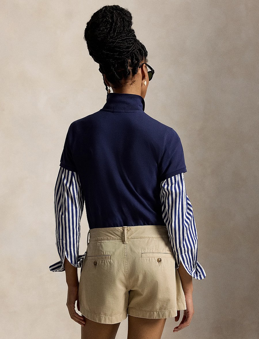 Polo Ralph Lauren - Slim Fit Stretch Polo Shirt - poloskjorter - newport navy - 3