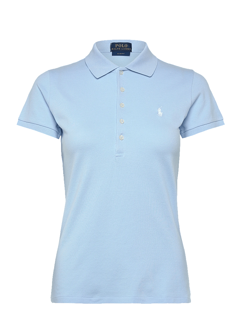 Polo Ralph Lauren - Slim Fit Stretch Polo Shirt - t-shirts & tops - office blue/c1750 - 0