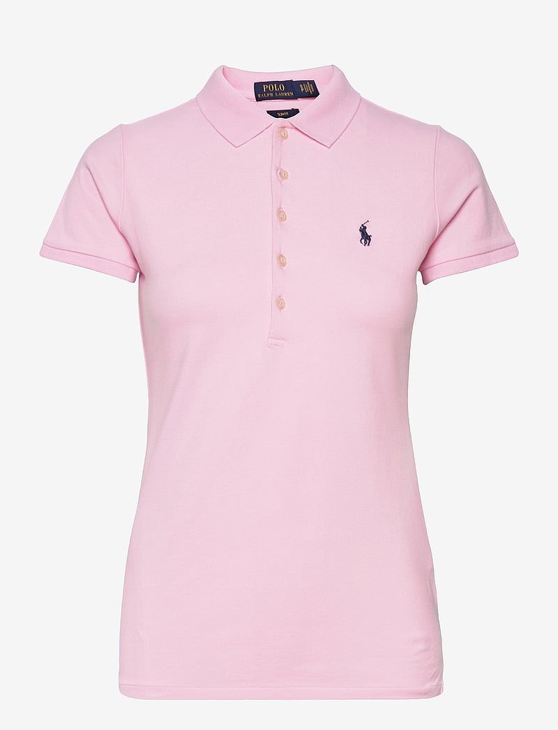 Polo Ralph Lauren - Slim Fit Stretch Polo Shirt - pikéer - pink - 1