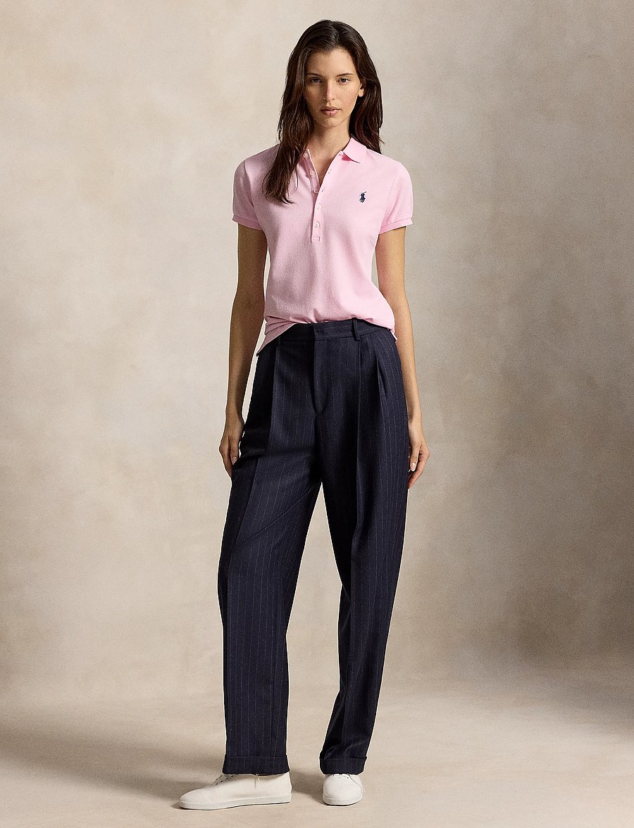 Polo Ralph Lauren - Slim Fit Stretch Polo Shirt - polos - pink - 4