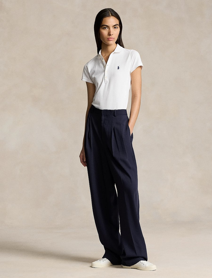 Polo Ralph Lauren - Slim Fit Stretch Polo Shirt - t-shirts & tops - white - 3