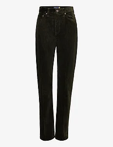 High-Rise Straight Fit Corduroy Pant, Polo Ralph Lauren