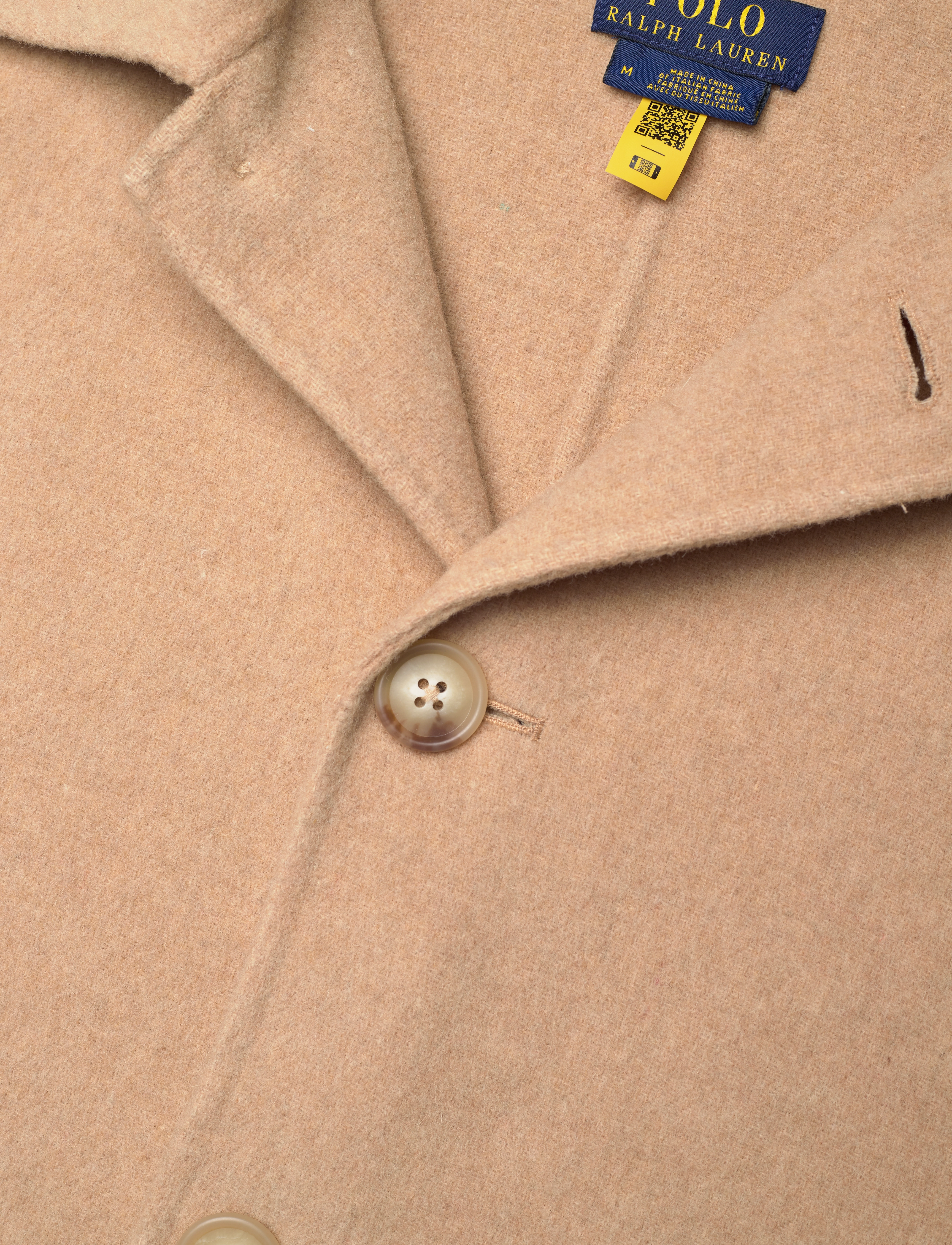 Polo Ralph Lauren - Oversize Double-Face Car Coat - light tan melange - 3