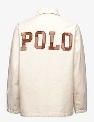 Polo Ralph Lauren - Logo Cotton Satin Shirt - moterims - estate cream - 1