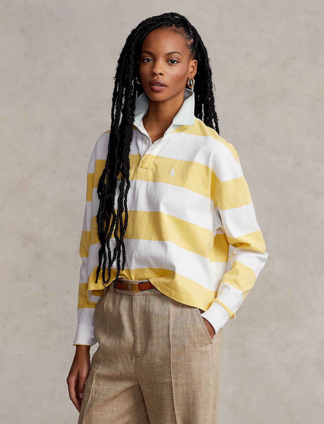 Yellow hot sale rugby jersey