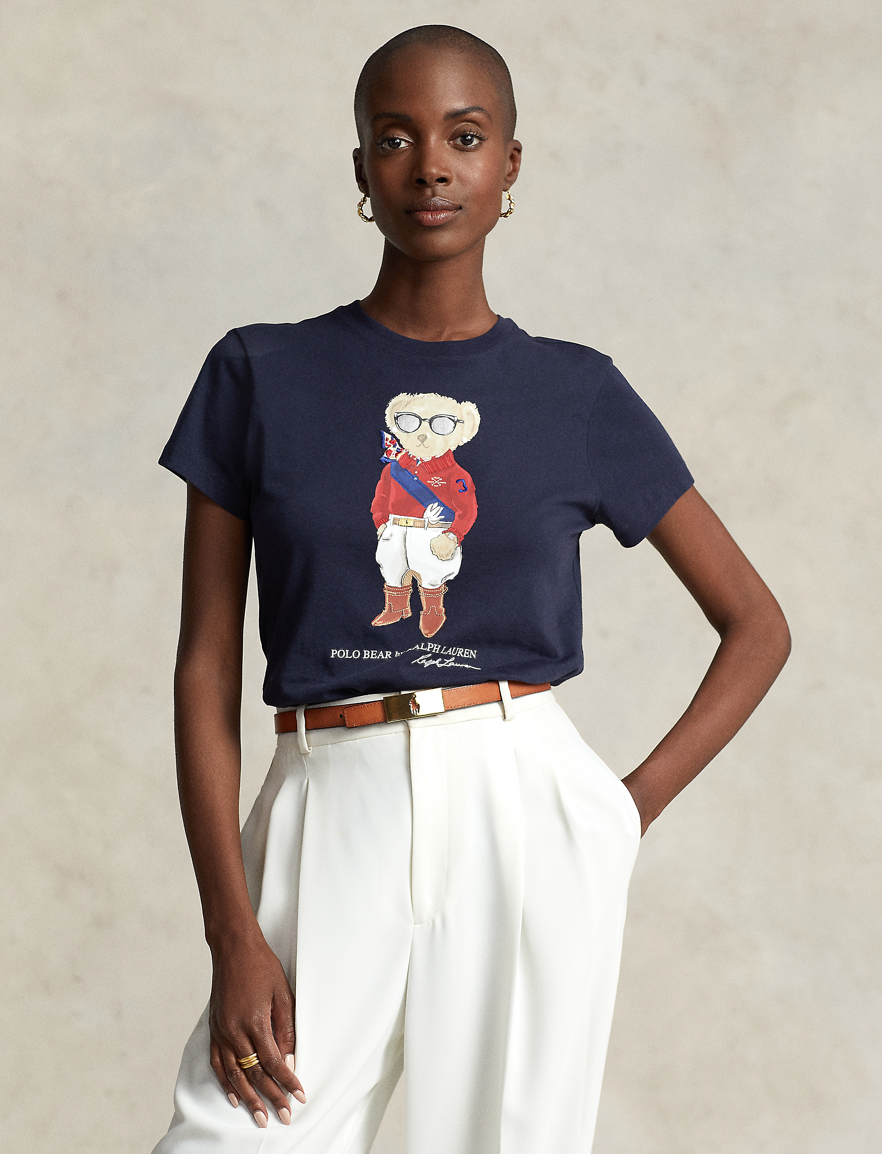Polo Ralph Lauren - Jockey Polo Bear Jersey Tee - hunter navy - 2