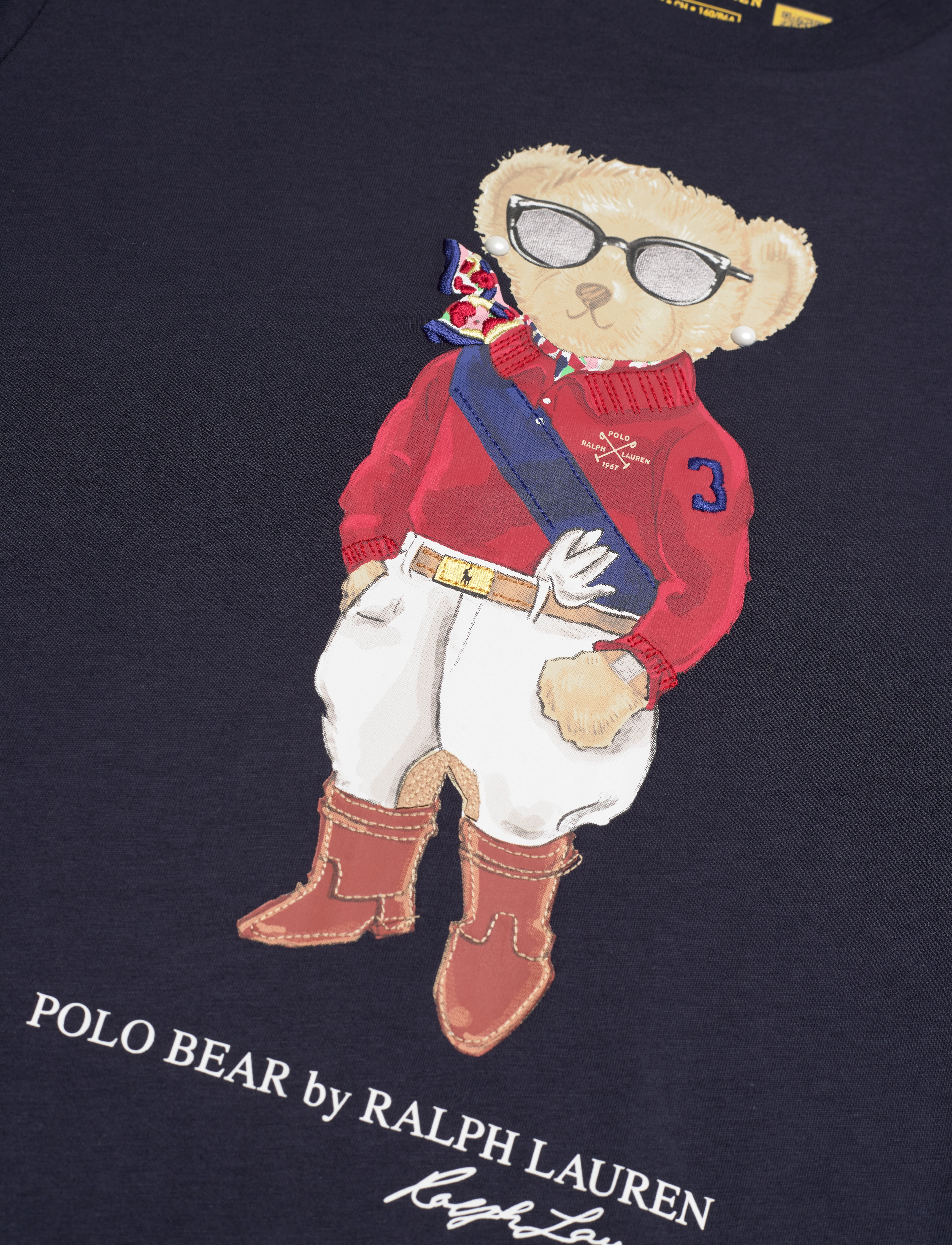 Polo Ralph Lauren - Jockey Polo Bear Jersey Tee - hunter navy - 3