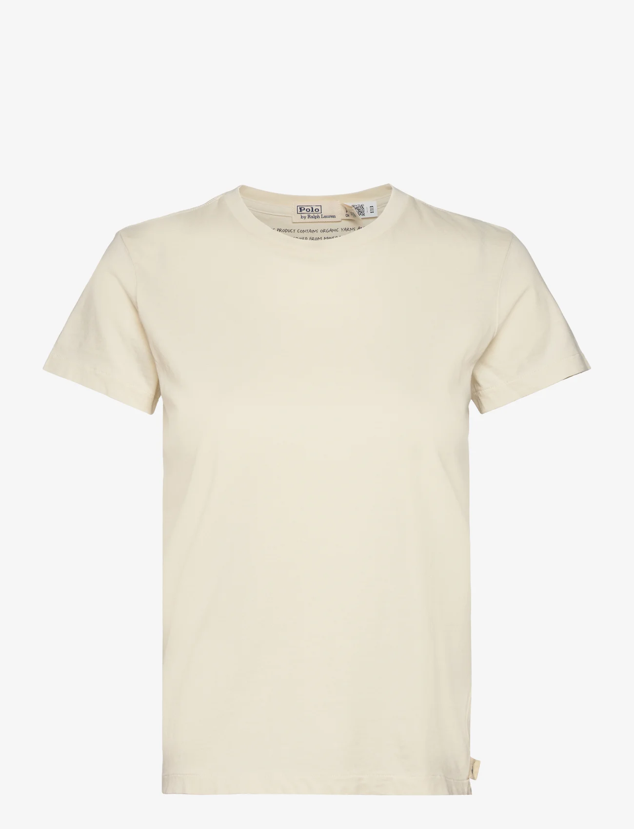 Polo Ralph Lauren - 30/1 VEG DYE-SSL-TSH - marškinėliai - ecru - 0