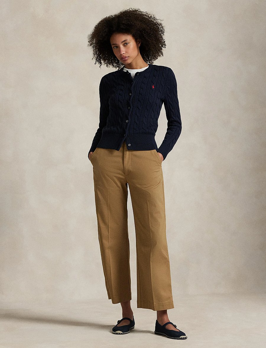 Polo Ralph Lauren - Chino Wide-Leg Pant - hosen mit weitem bein - montana khaki - 3