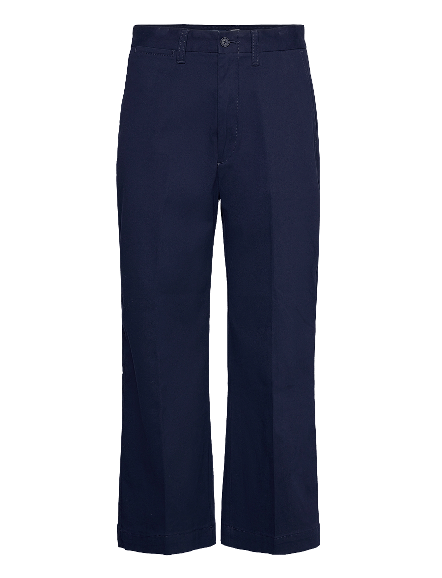 Polo Ralph Lauren - Chino Wide-Leg Pant - pantalons larges - newport navy - 1