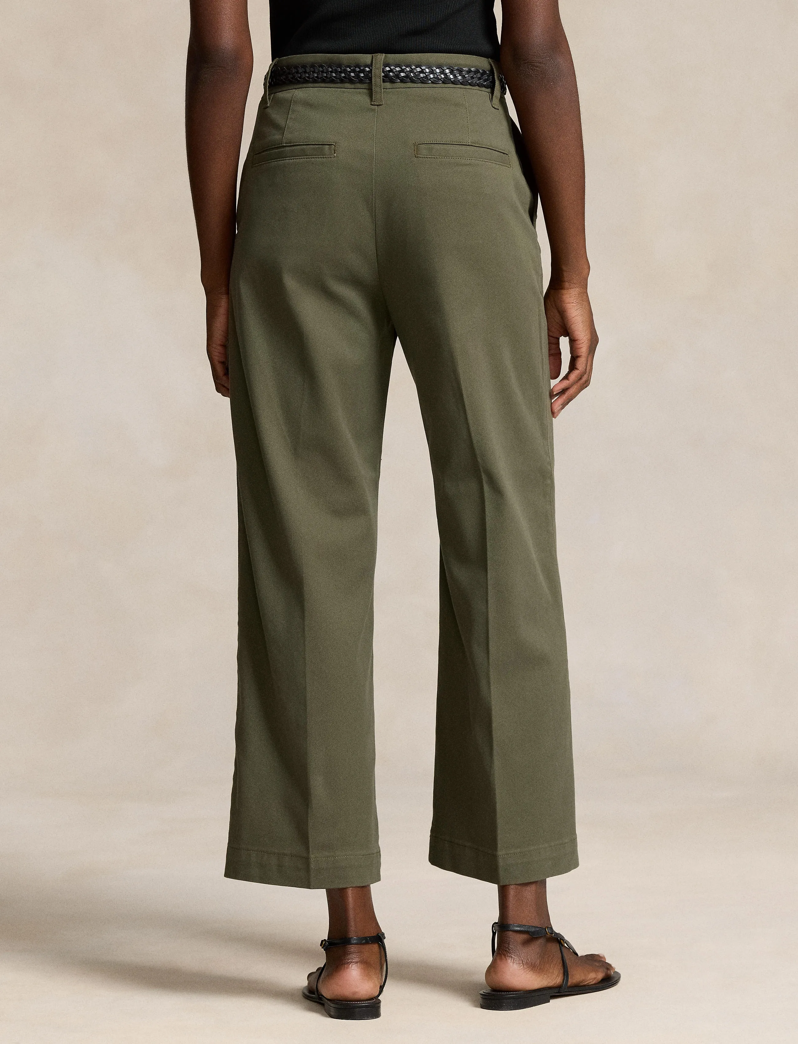 Polo Ralph Lauren - Chino Wide-Leg Pant - hosen mit weitem bein - outdoors olive - 5