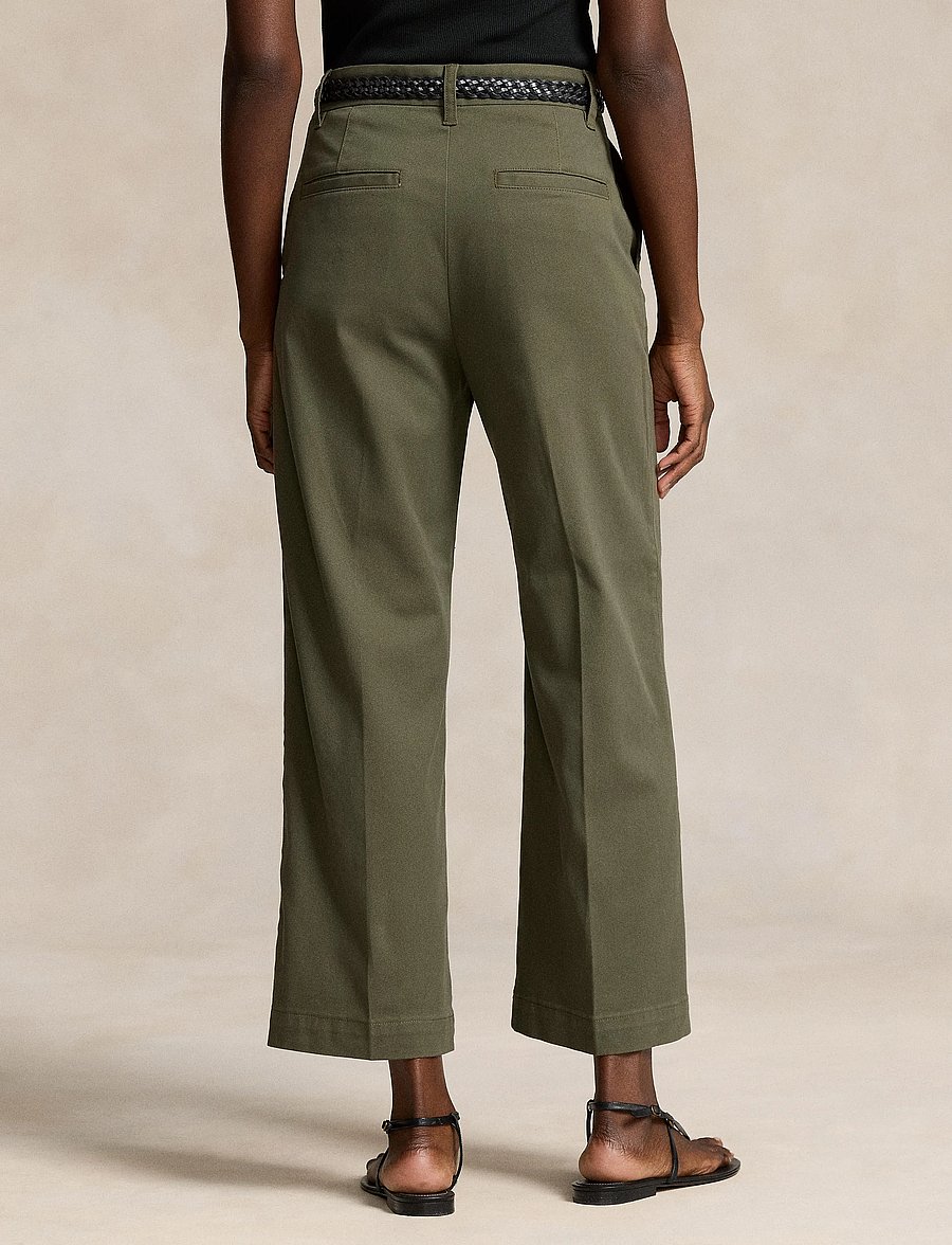 Polo Ralph Lauren - Chino Wide-Leg Pant - hosen mit weitem bein - outdoors olive - 5