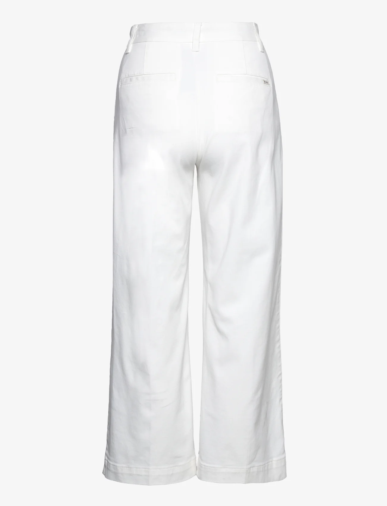 Polo Ralph Lauren - Chino Wide-Leg Pant - vakarėlių drabužiai išparduotuvių kainomis - warm white - 1