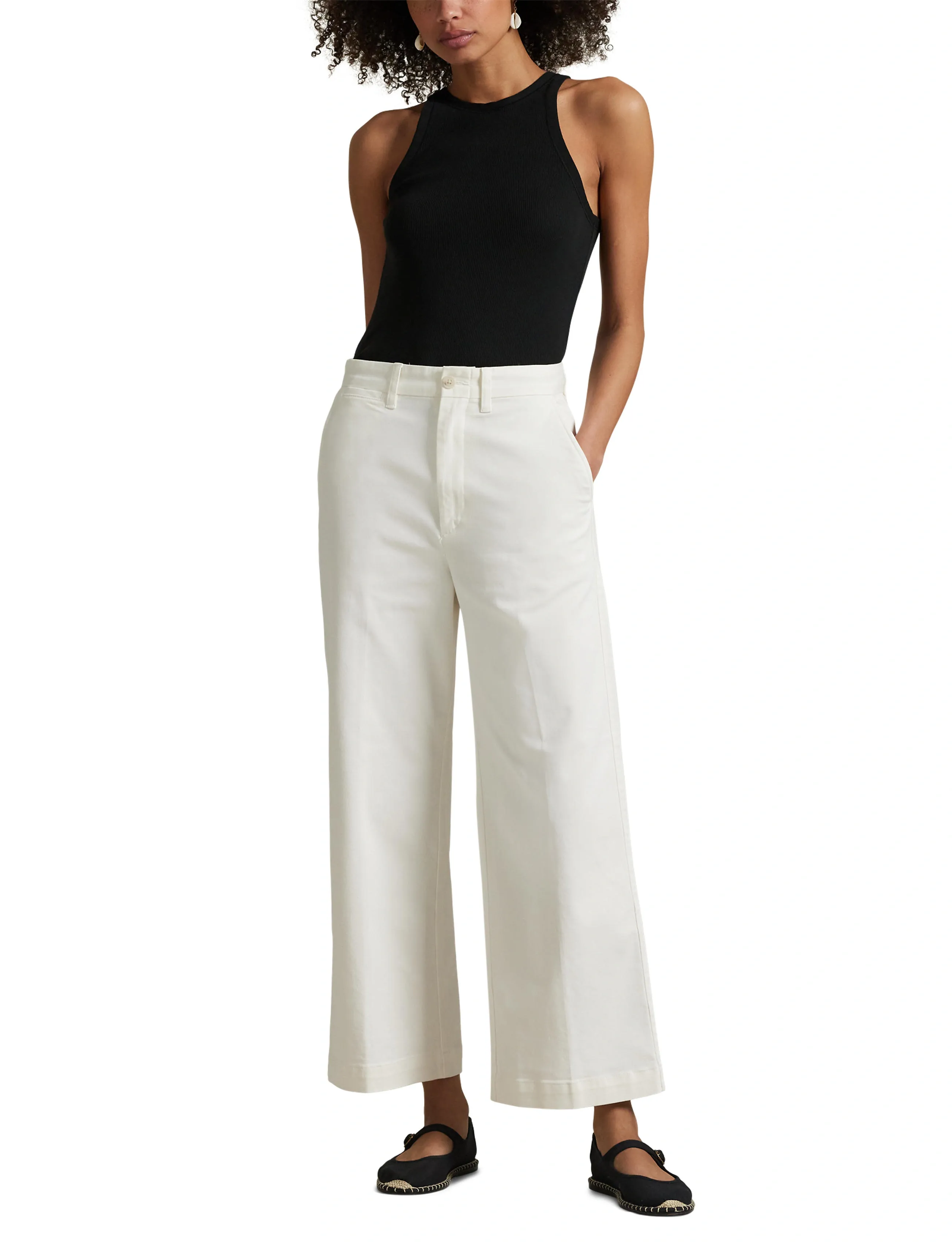 Polo Ralph Lauren Chino Wide-Leg Pant chinos dam – bild 9