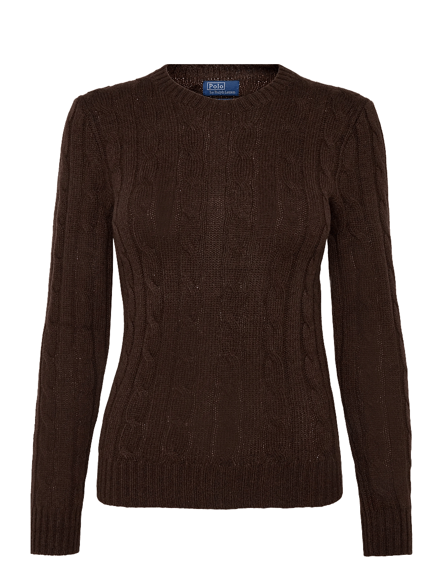 Polo Ralph Lauren - Cable-Knit Cashmere Sweater - kašmiir - cedar heather - 1