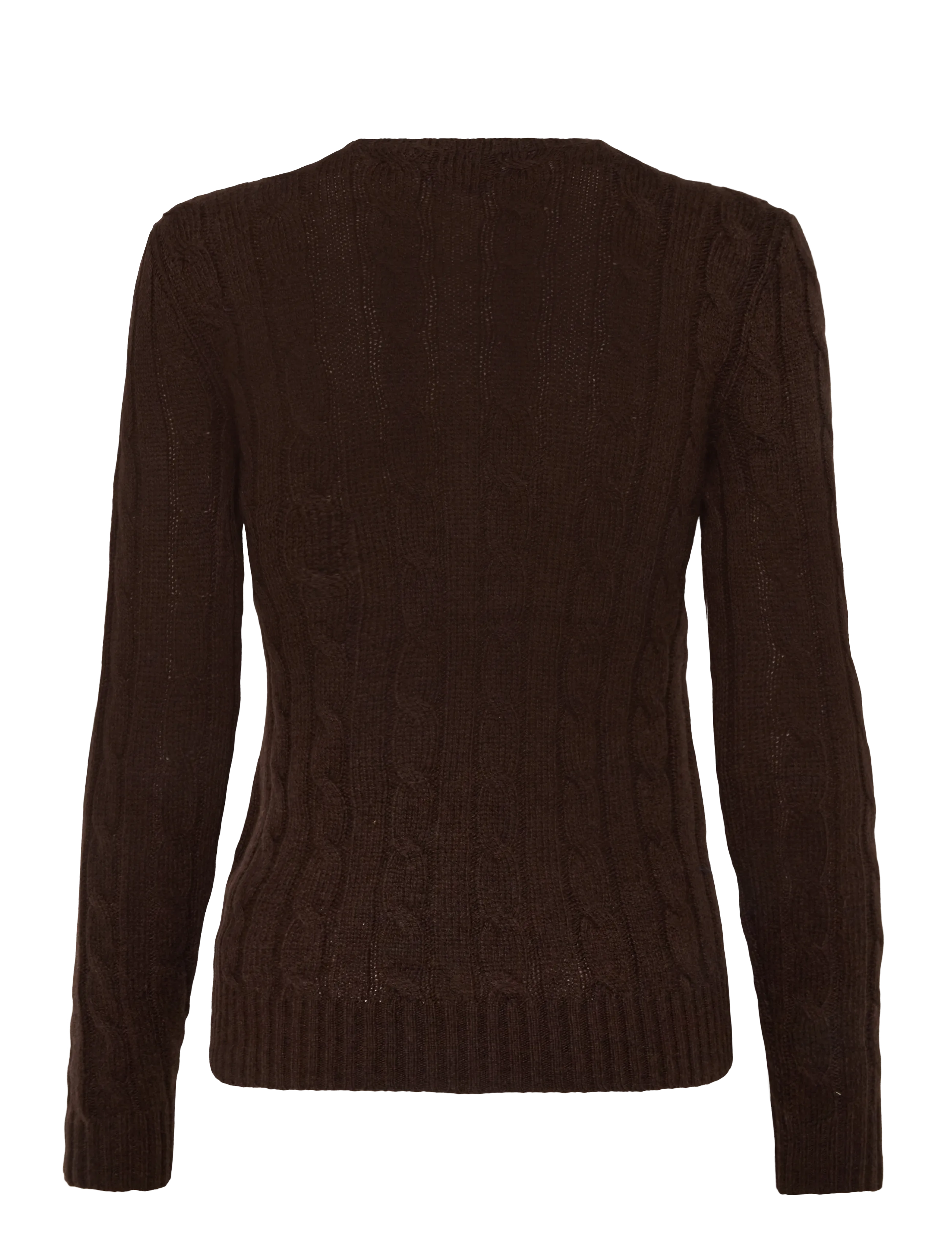 Polo Ralph Lauren - Cable-Knit Cashmere Sweater - kašmiir - cedar heather - 2