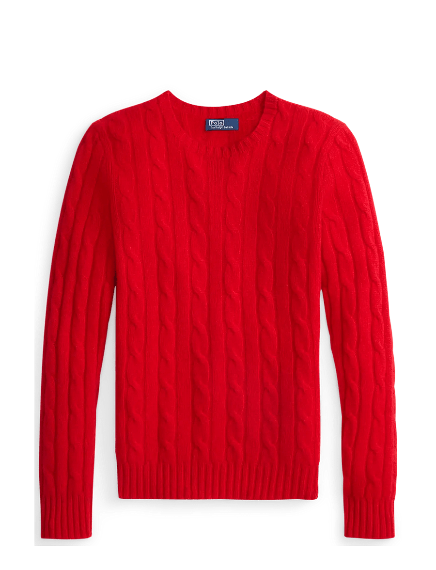 Polo Ralph Lauren - Cable-Knit Cashmere Sweater - cashmere - rl2000 red - 0