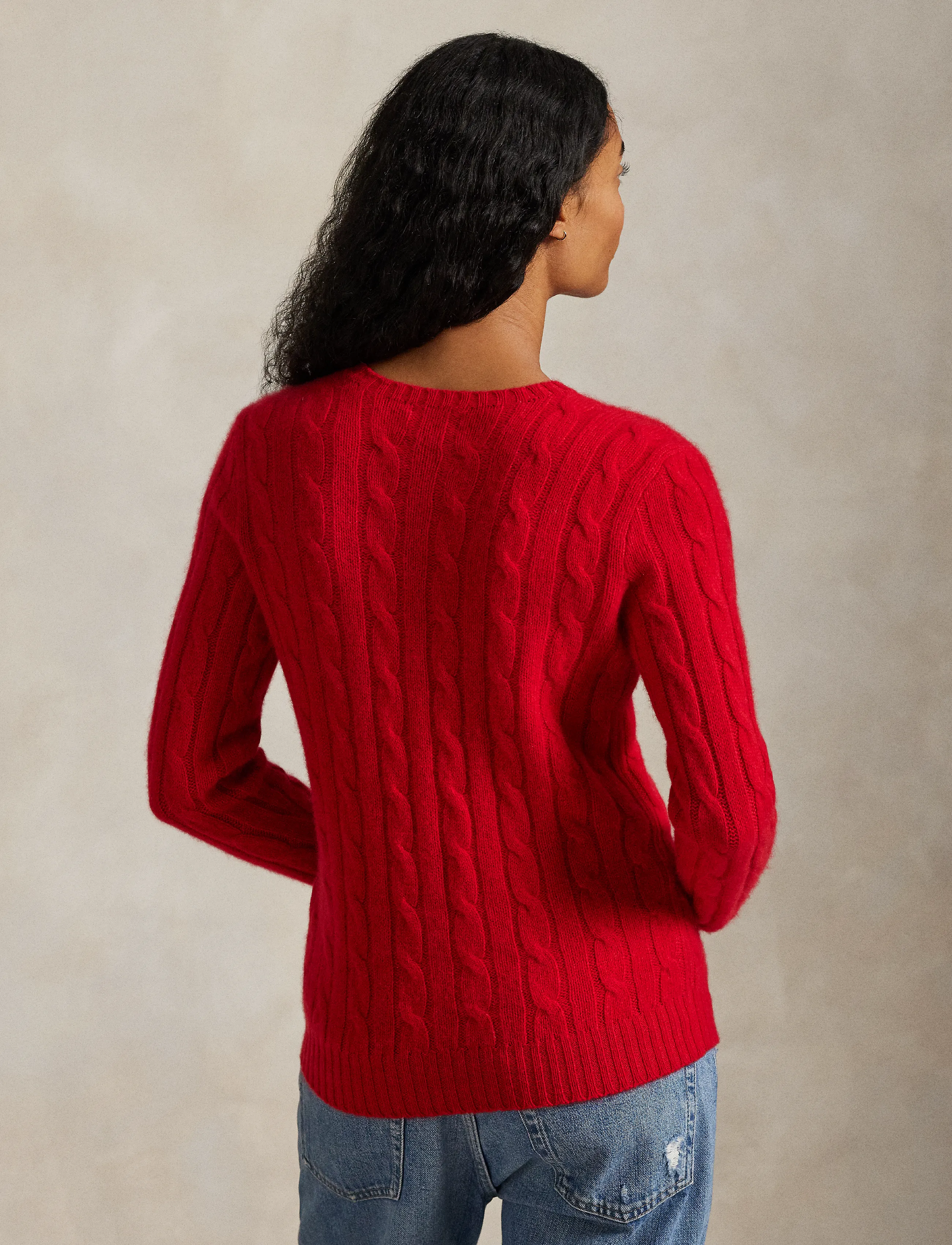 Polo Ralph Lauren - Cable-Knit Cashmere Sweater - rl2000 red - 1