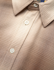 Polo Ralph Lauren - Plaid Belted Wool Dress - kreklkleitas - 1314 brown ombre - 3