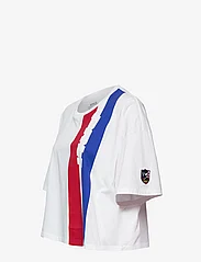 Polo Ralph Lauren - Logo Graphic Cropped Jersey Tee - marškinėliai - white - 2