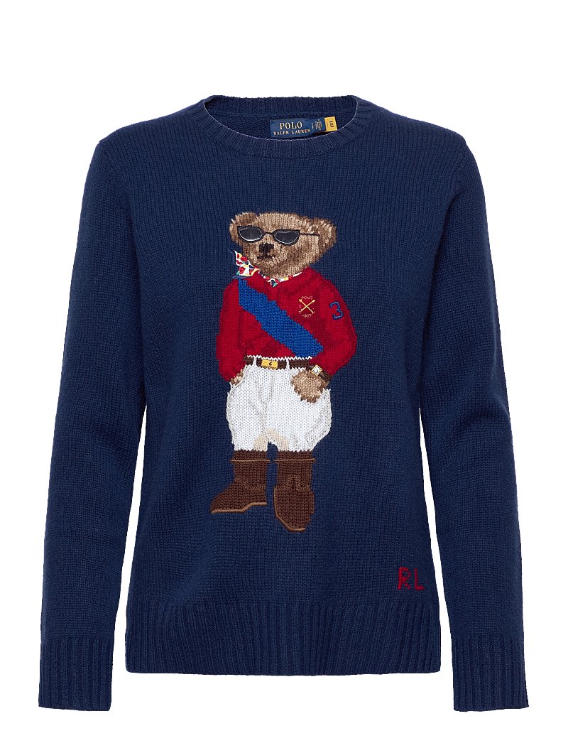 Polo Ralph Lauren Jockey Polo Bear Wool-cashmere Sweater