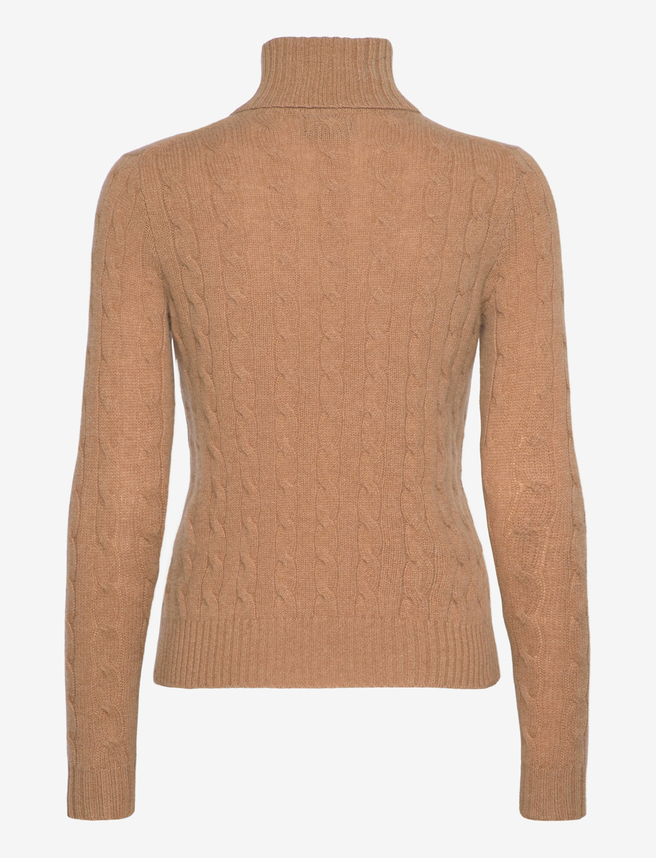 Polo Ralph Lauren - Wool-Cashmere Cable Turtleneck Sweater - tröjor - collection camel - 2