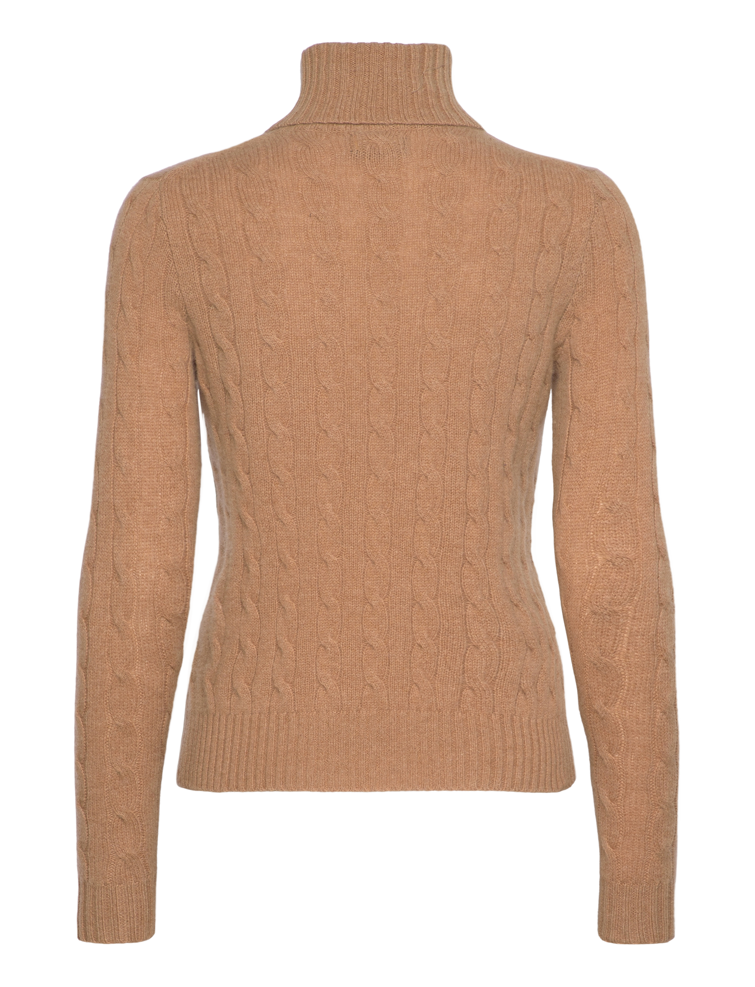Polo Ralph Lauren - Wool-Cashmere Cable Turtleneck Sweater - kaschmir - collection camel - 2