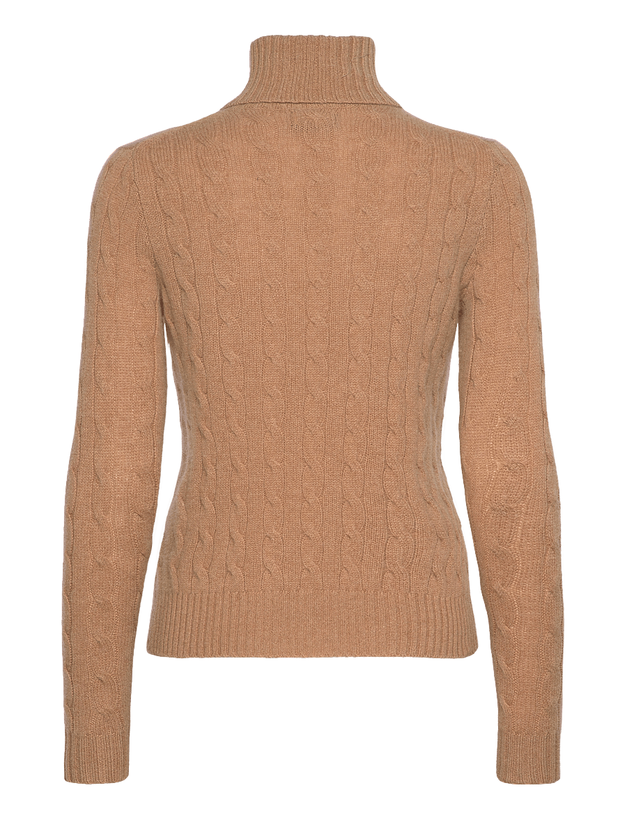 Polo Ralph Lauren - Wool-Cashmere Cable Turtleneck Sweater - kaschmir - collection camel - 2