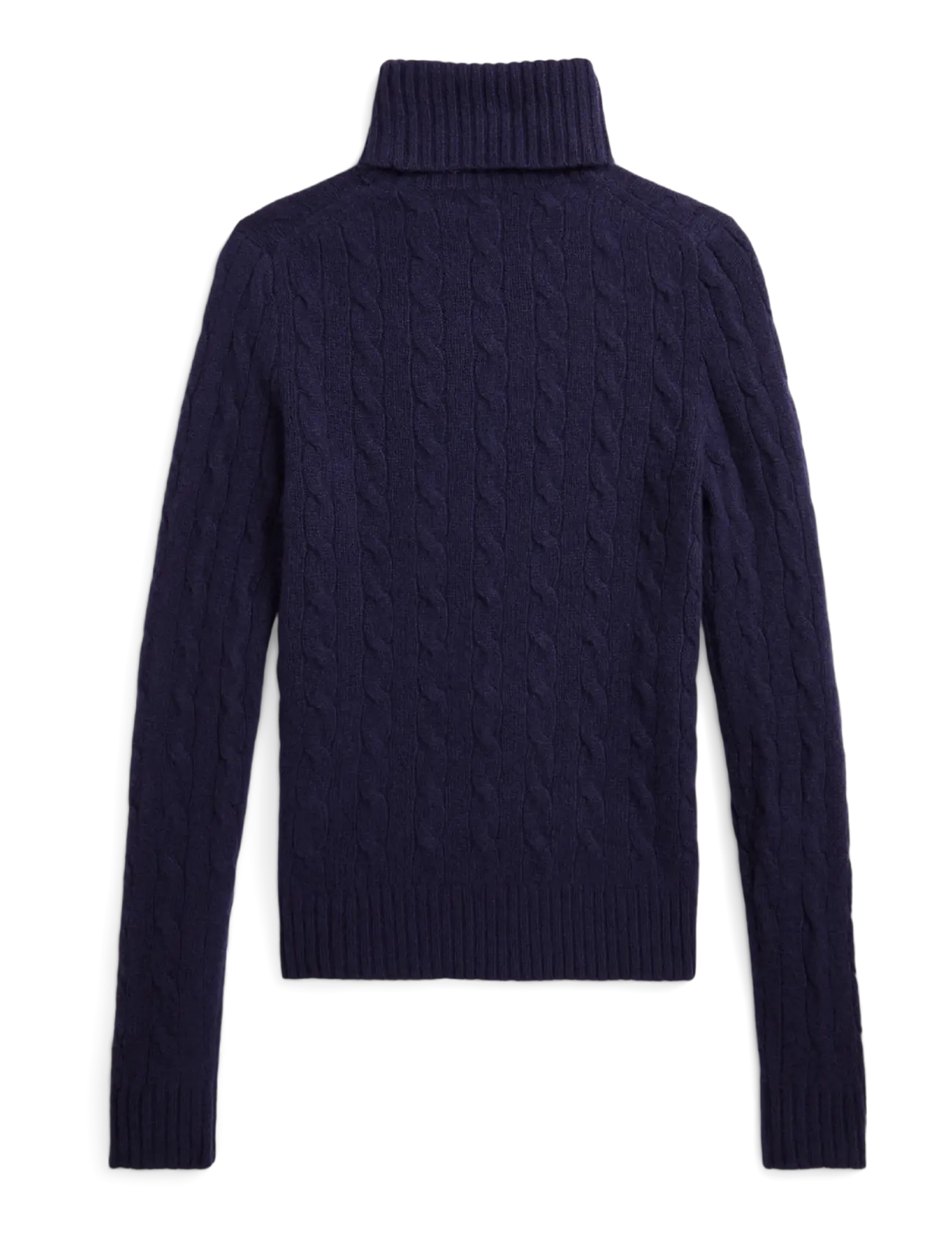 Polo Ralph Lauren - Wool-Cashmere Cable Turtleneck Sweater - kaschmir - hunter navy - 1
