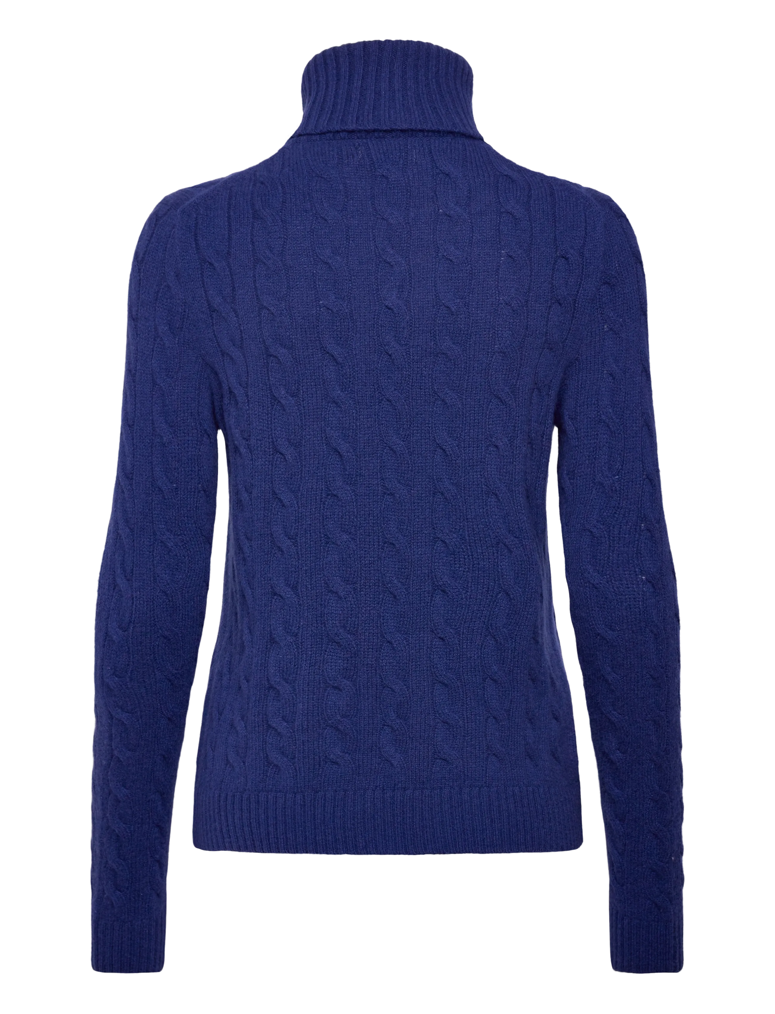Polo Ralph Lauren - Wool-Cashmere Cable Turtleneck Sweater - cachemire - winter night navy - 1