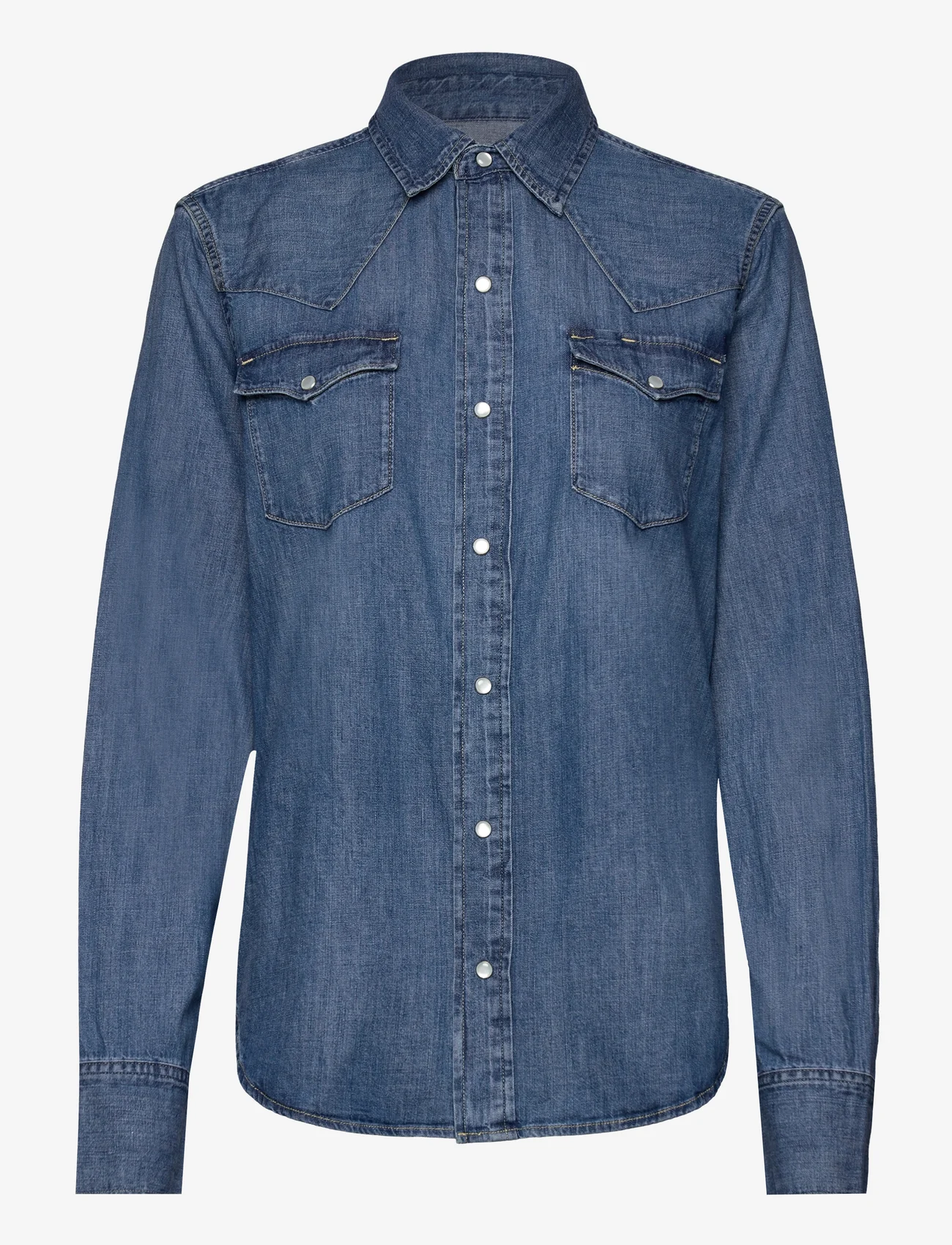 Polo Ralph Lauren - Denim Western Shirt - chemises en jeans - canaria wash - 0