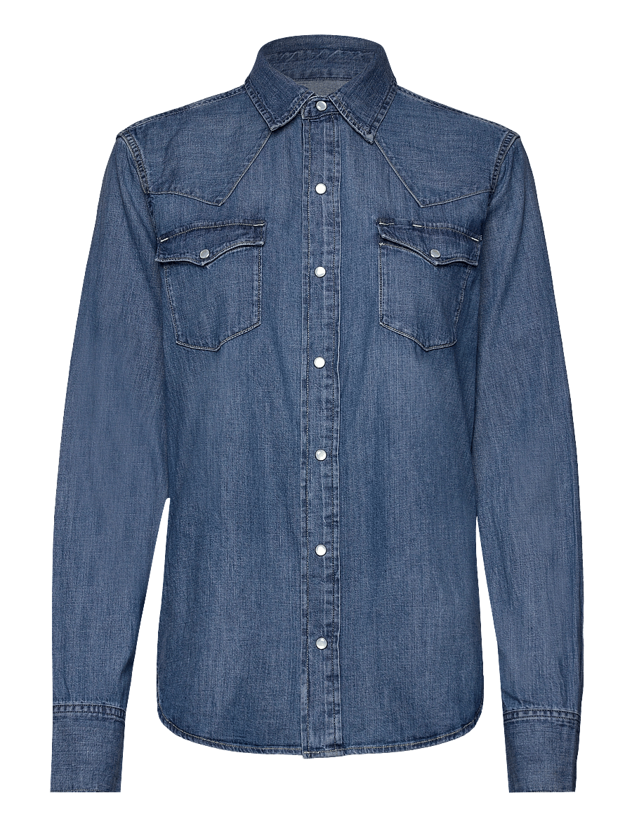 Polo Ralph Lauren - Denim Western Shirt - canaria wash - 0